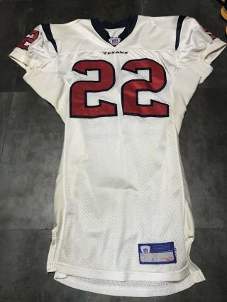 Jason Simmons Game Worn/issued Texans Jersey 2007