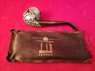 Dunhill London Real Briar Pipe W/ Pouch - Storage Unit Find.  Alfred Dunhill Ltd