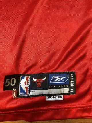 Kirk Hinrich game worn jersey Auto’d Chicago Bulls Reebok 3