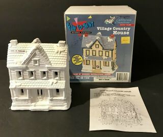 Vtg California Creations Holiday Village Country House Creative Crafts Se 150