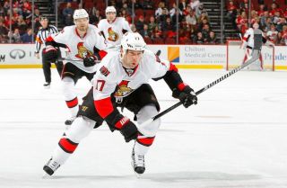 David Legwand Game Worn Ottawa Senators Jersey
