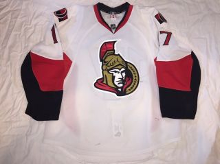 David Legwand game worn Ottawa Senators jersey 2