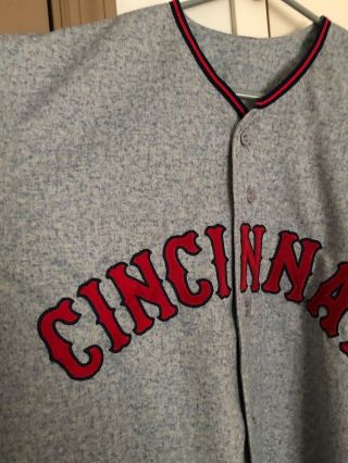 Cincinnati Reds authentic throwback jersey - 2011 season - Negro League inspired 3