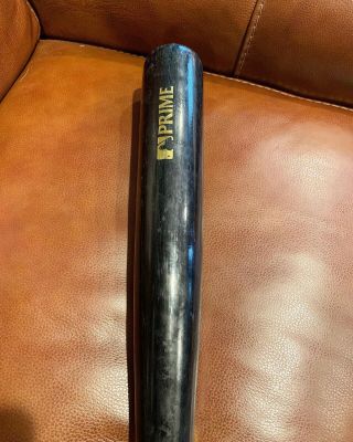 Christian Yelich Game Bat 2016 Autographed 2