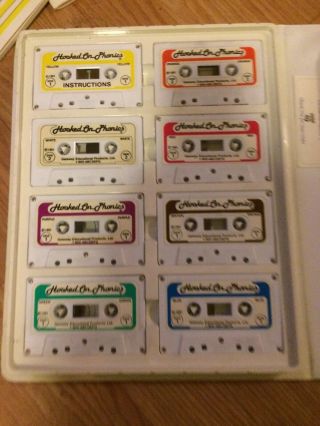 Vintage Hooked on Phonics COMPLETE SET Cassettes,  Books & Cards 3