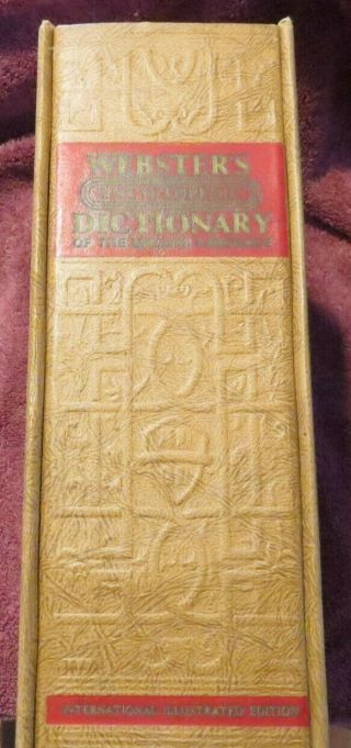 Webster ' s Encyclopedic Dictionary of the English Language Illustrated 1956 2