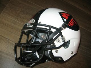 2018 Oregon State Beavers Game White Football Helmet - 3