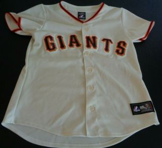 Brian Wilson San Francisco Giants Majestic Sewn Womens Small Jersey Mlb Baseball