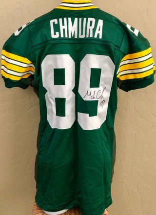 1996 Green Bay Packers Game Used/Issued Starter Jersey Mark Chmura SB XXXI 2