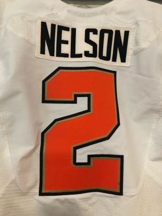 Nike Oregon State Beavers Game Worn Football Jersey 2 Flywire Nelson Steelers 3