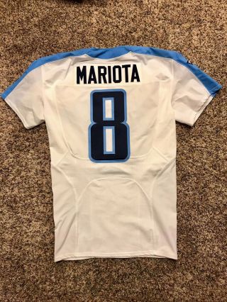 Marcus Mariota Game Issued Jersey 2016 Tennessee Titans Oregon Not Game Worn 2