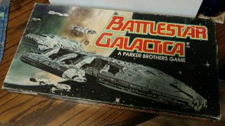 1978 Parker Brothers Battlestar Galactica Board Game Vintage Scifi Toy Complete