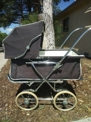 Vintage Mid Century Collier - Keyworth Baby Stroller / Baby Carriage