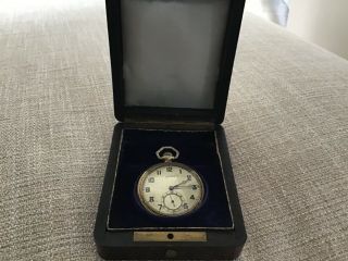 Illinois Pocket Watch Ca1920 | 19 Jewel,  Rgp In Case