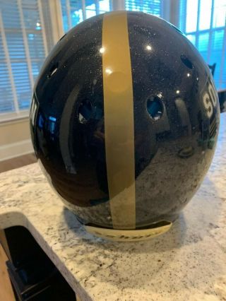 Southern Mississippi authentic game worn helmet USM football Brett Favre 2