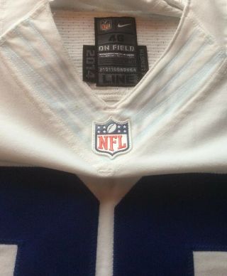 2014 Dallas Cowboys Game Used/Issued Jersey (Doug) 2