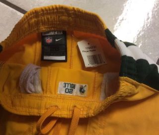 Jamal Rolle Nike Packers Game Worn/ Issued Pants 2