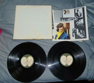 Rare Vintage The Beatles White Album 0081990 Record Apple