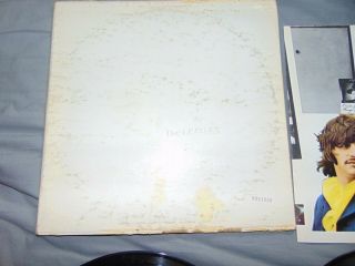 RARE VINTAGE THE BEATLES WHITE ALBUM 0081990 RECORD APPLE 3