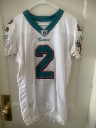 Brandon Fields Miami Dolphins Football Jersey/pants Game Worn Autographed 3