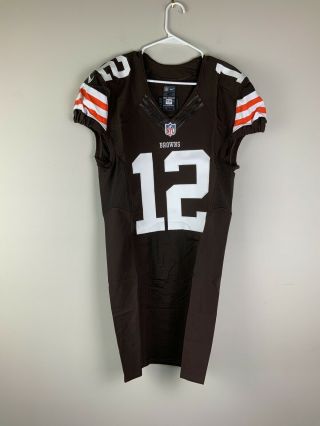Cleveland Browns Team Issued Football Jersey 12 Gordon 2