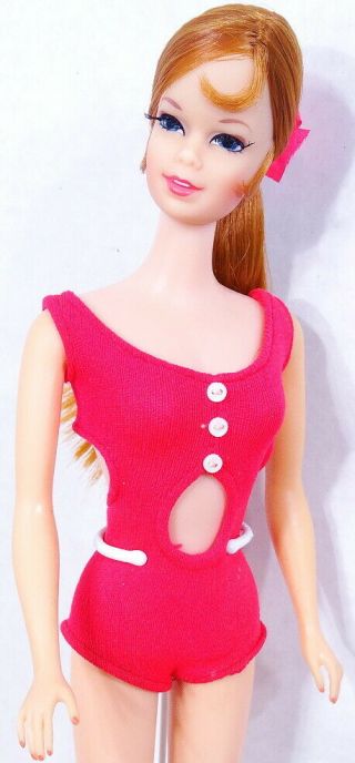 Stunning Vintage Redhead Twist ' N Turn Stacey Doll 2