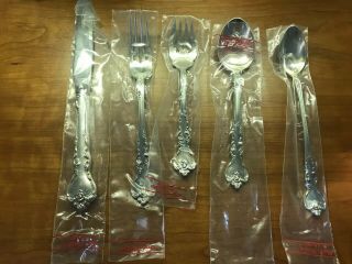 Vintage Sterling Silver Flatware Service for 12,  Savanna By Reed and Barton 2