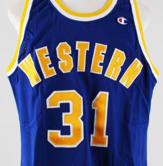 Western University Jersey Authentic Champion Blue Chips 31 2