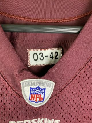Washington Redskins Team Issued Football Jersey SIGNED - SMOOT 21 2