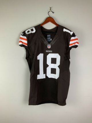Cleveland Browns Team Issued Football Jersey - Gabriel 18