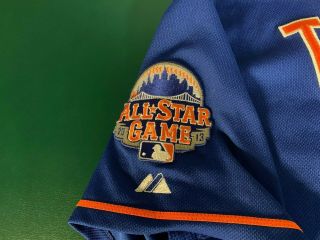 JUSTIN TURNER METS GAME WORN JERSEY - ALL STAR PATCH - DODGERS 2