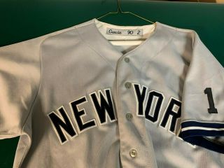 Vintage York Yankees Game Garcia Road Jersey - Number 1 Patch