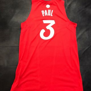 Authentic Chris Paul Game Issued Clippers Xmas Rev30 Jersey Worn 2