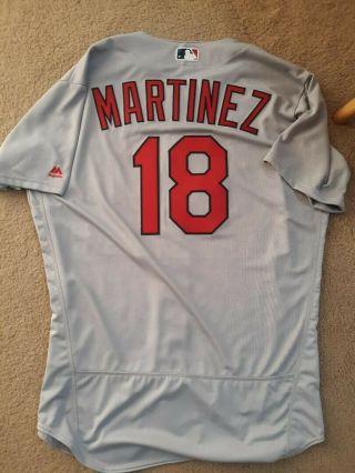 2017 Carlos Martinez St Louis Cardinals Game Worn Jersey MLB Authenticated 2