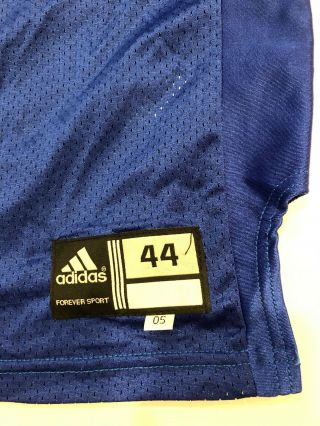 Game Worn Kansas Jayhawks KU Football Jersey Adidas Size 44 7 Nick Reid 3