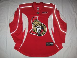 Daniel Alfredsson 2009 - 10 game worn Ottawa Senators practice jersey 2