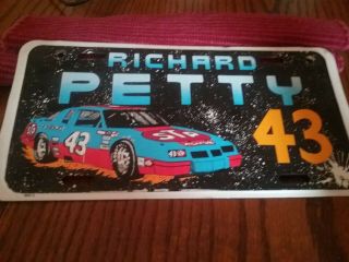 Richard Petty License Plate