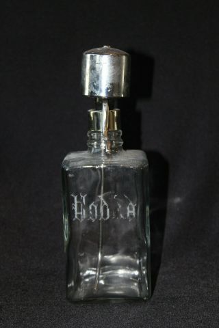Vintage Glass Alchohol Dispenser - Vodka