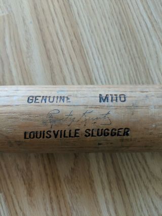 Detroit Tigers Baseball Bat - Rusty Kuntz 3