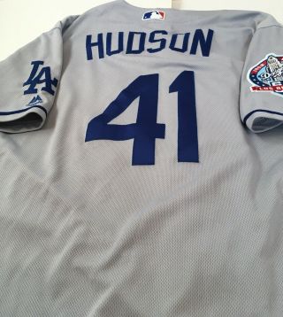 Game Used/Issued Daniel Hudson LA Dodgers jersey MLB Authenticated Nationals 3