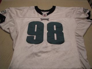 Philadelphia Eagles 2005 Game Practice Jersey Mike Patterson Nfl Football