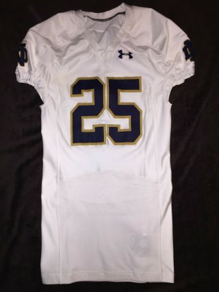 Notre Dame Football Away Game Jersey 2015 - 25