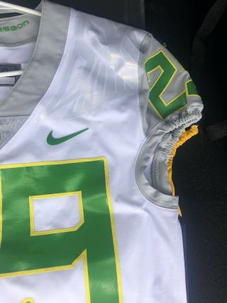 Oregon Ducks Team Issued Game Jersey 
