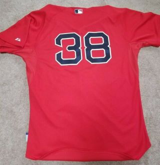 2014 Boston Red Sox Game Issued Jersey with MLB size 48 2