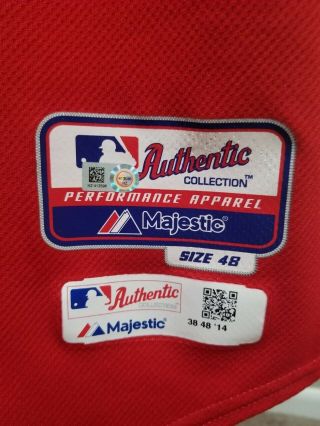 2014 Boston Red Sox Game Issued Jersey with MLB size 48 3