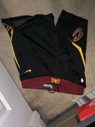 Nike Authentic Game Worn Cleveland Cavs Basketball Shorts