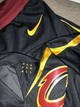 Nike Authentic Game Worn Cleveland Cavs Basketball Shorts 2