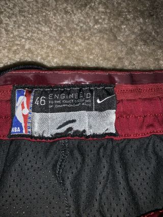 Nike Authentic Game Worn Cleveland Cavs Basketball Shorts 3