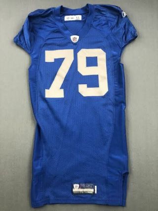 2010 Willie Young Game Issued Thanksgiving Detroit Lions Football Jersey