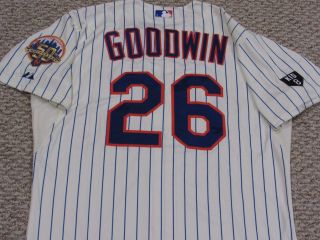 Goodwin Size 46 26 2012 Mets Game Jersey Issued Home Cream Mlb Holo 2 Patch